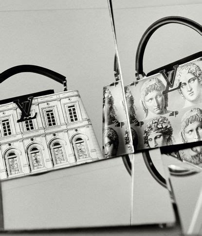 Louis Vuitton x Fornasetti bags are modern treasures